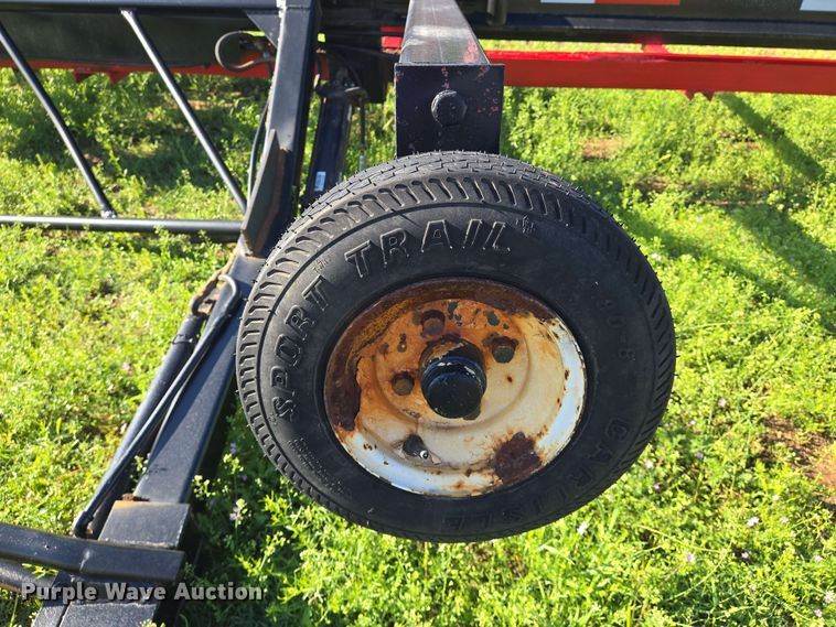 image for item EN8967 Hay bale trailer