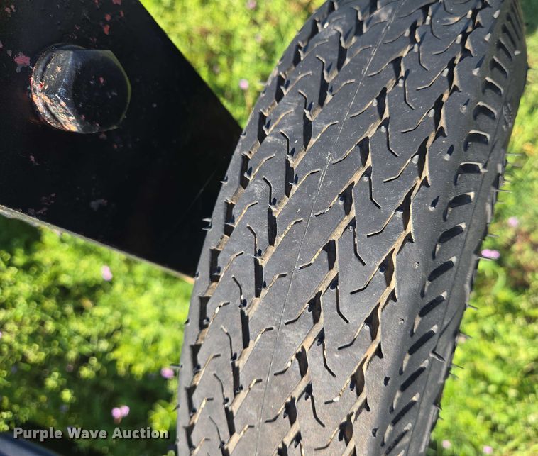 image for item EN8967 Hay bale trailer