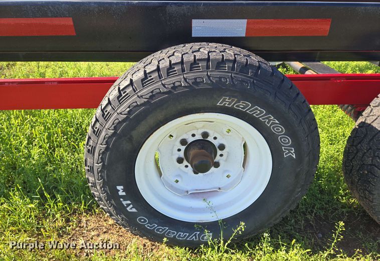 image for item EN8967 Hay bale trailer