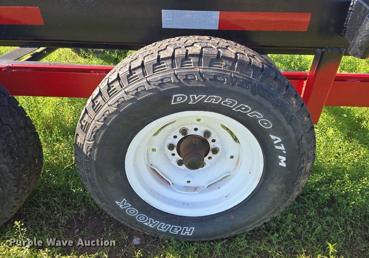 image for item EN8967 Hay bale trailer