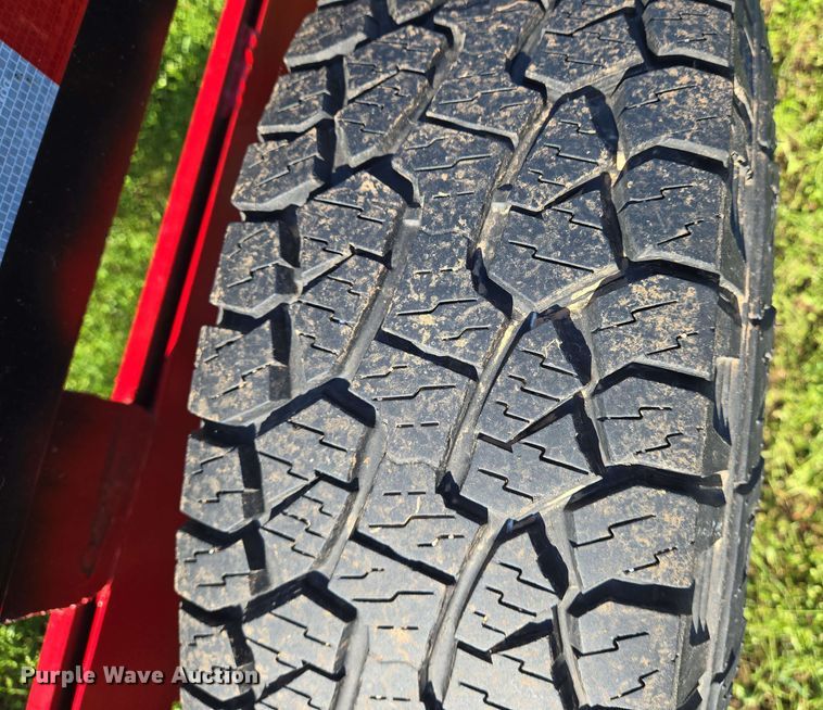 image for item EN8967 Hay bale trailer