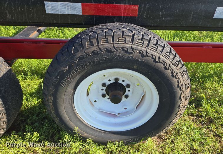 image for item EN8967 Hay bale trailer