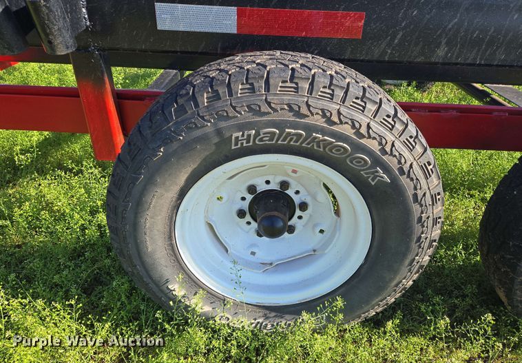 image for item EN8967 Hay bale trailer