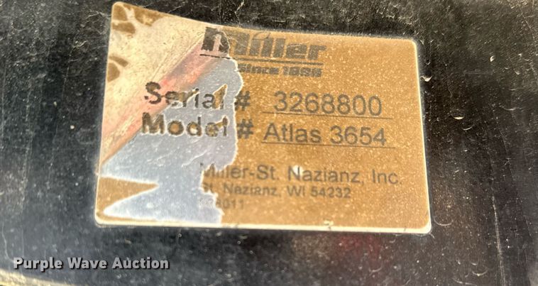 image for item EQ1197 Miller Atlas 3654 spreader