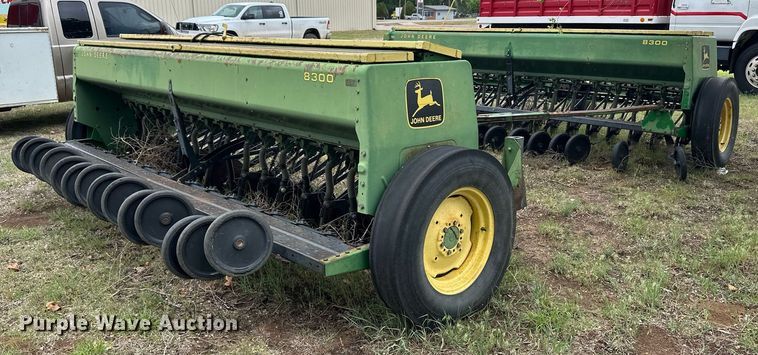 image for item EQ4664 (2) John Deere 8300 grain drills