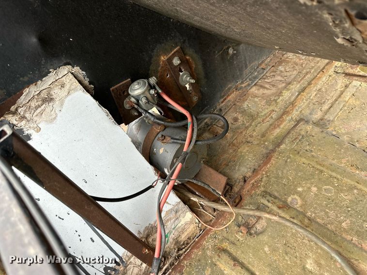 image for item EQ4670 Shop built cake feeder trailer