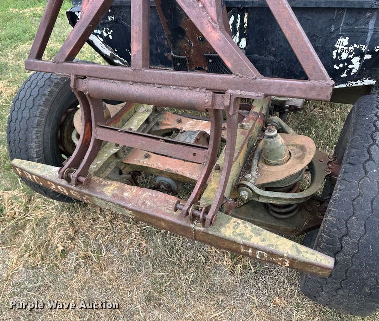 image for item EQ4670 Shop built cake feeder trailer