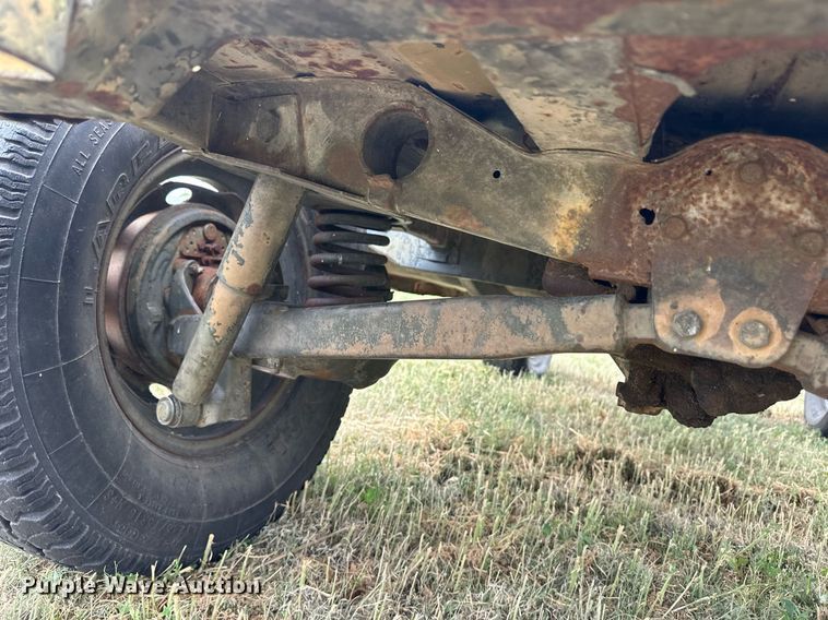 image for item EQ4670 Shop built cake feeder trailer