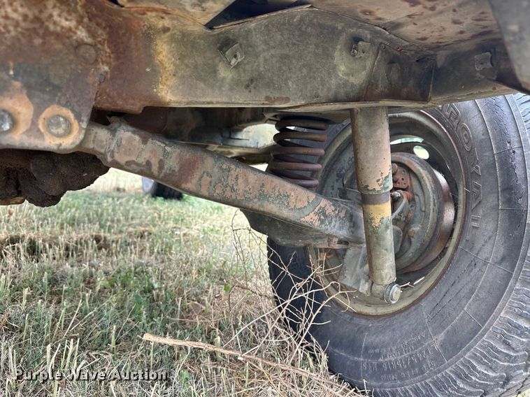 image for item EQ4670 Shop built cake feeder trailer