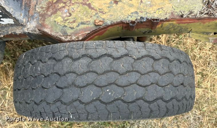 image for item EQ4670 Shop built cake feeder trailer