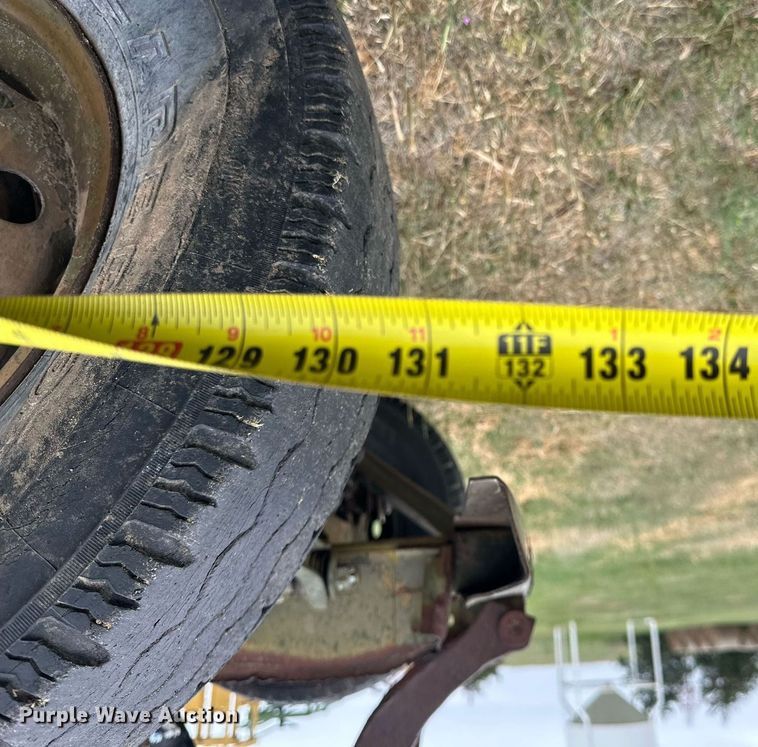 image for item EQ4670 Shop built cake feeder trailer