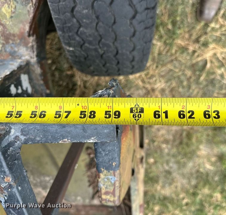 image for item EQ4670 Shop built cake feeder trailer