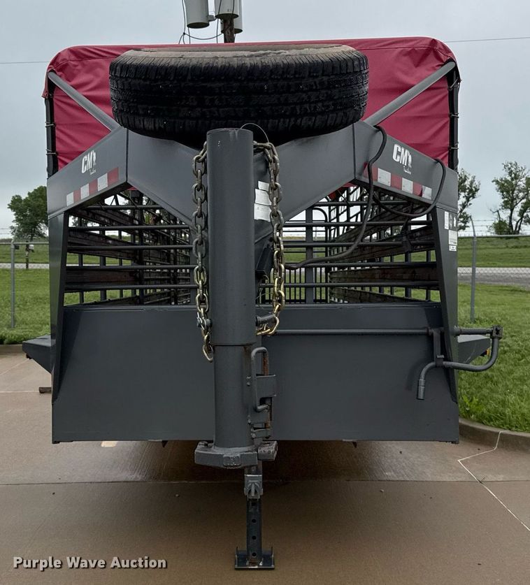 image for item ER1064 2014 CM Trailers CMS9340-24 livestock trailer