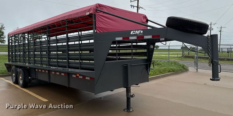 image for item ER1064 2014 CM Trailers CMS9340-24 livestock trailer