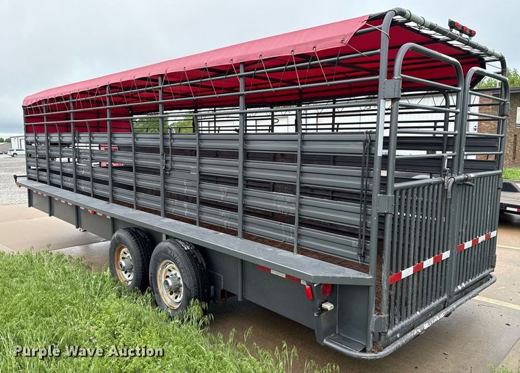 image for item ER1064 2014 CM Trailers CMS9340-24 livestock trailer