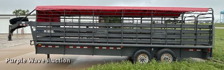 image for item ER1064 2014 CM Trailers CMS9340-24 livestock trailer