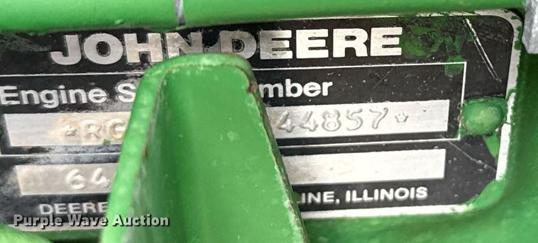 image for item ER1068 1983 John Deere 4450 MFWD tractor