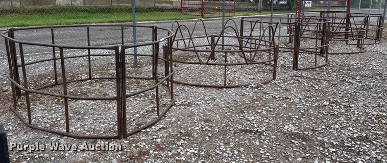 image for item ER1075 (5) round bale feeders