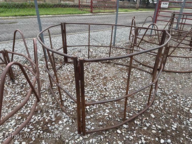 image for item ER1075 (5) round bale feeders