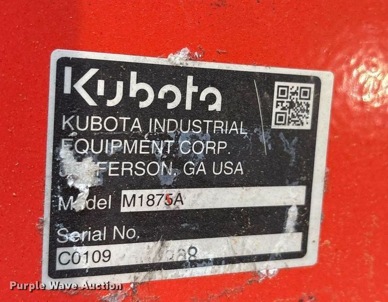 image for item ND9706 Kubota tractor parts