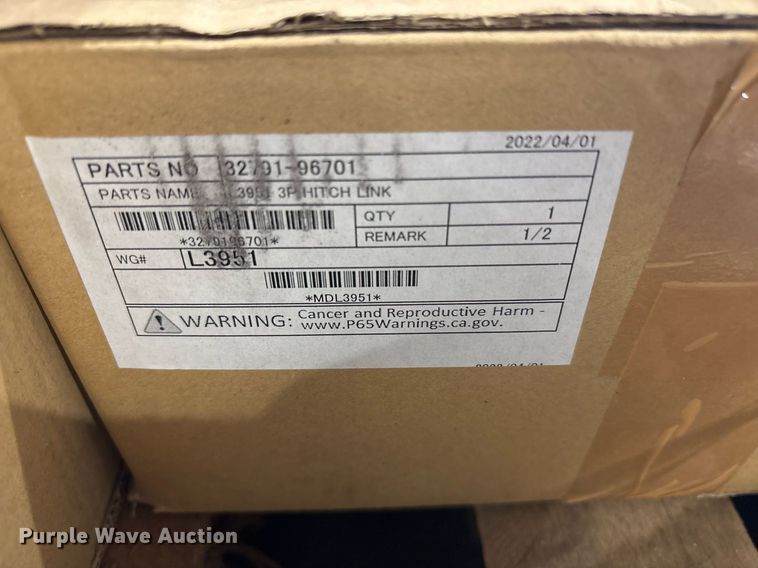 image for item ND9707 Kubota tractor parts