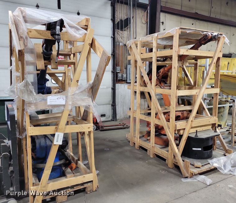 image for item NV9839 (2) ABB robotic wire welders