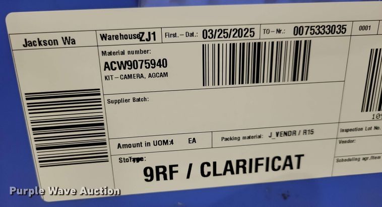 image for item NV9844 (4) Agco cameras