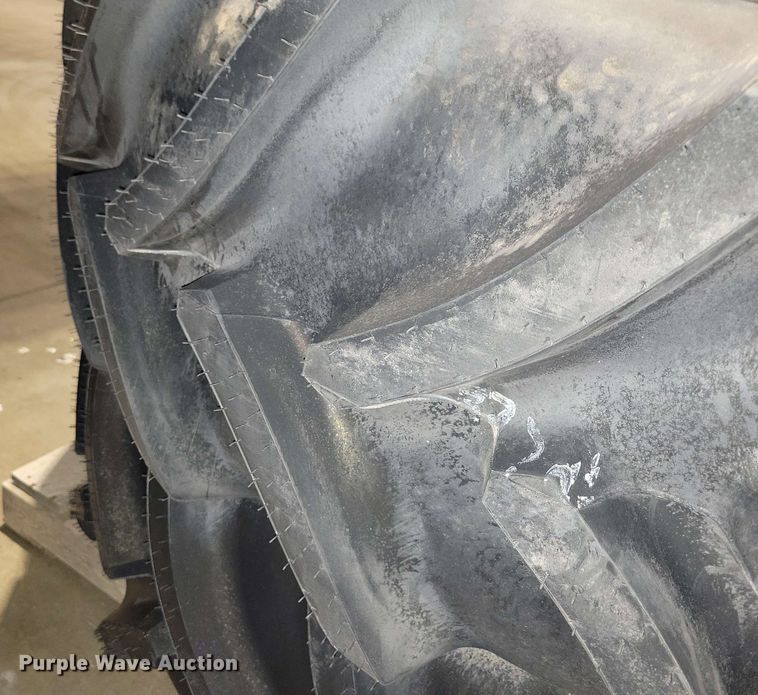 image for item NV9850 (4) Goodyear Optitrac 480/70R46 tires and wheels