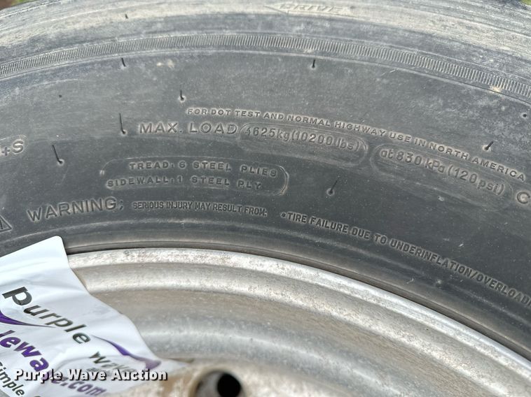 image for item DF8481 (4) Michelin tires and wheels