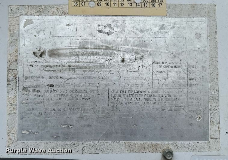 image for item DF8497 2009 Wabash dry van trailer