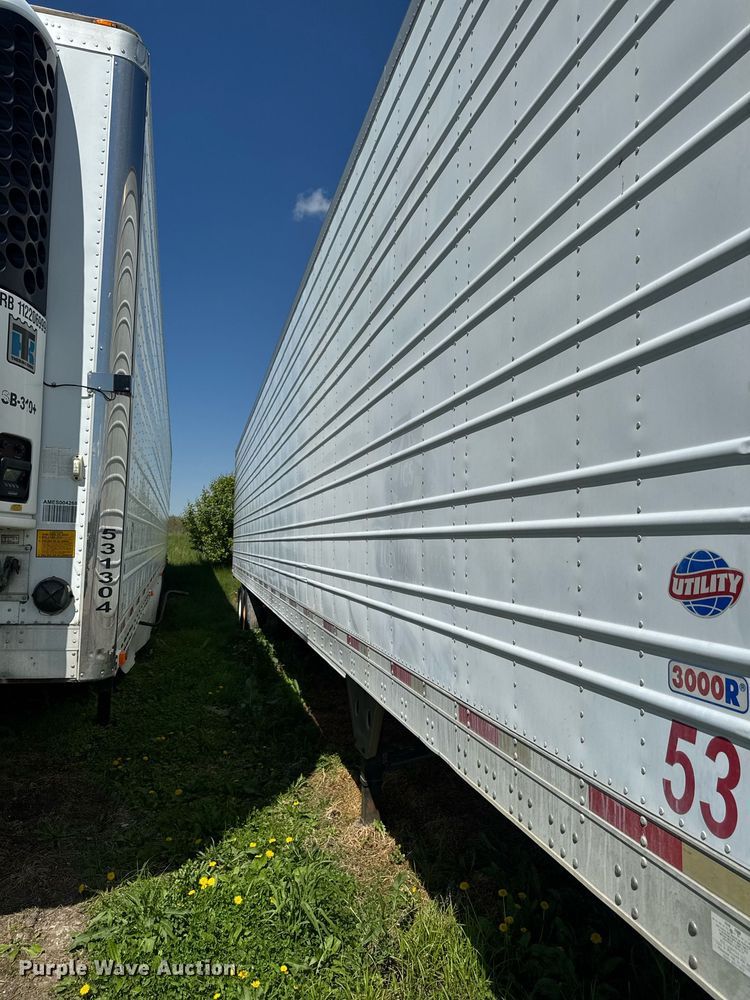 image for item DL7761 2006 Utility Trailer Manufacturer refrigerated van trailer