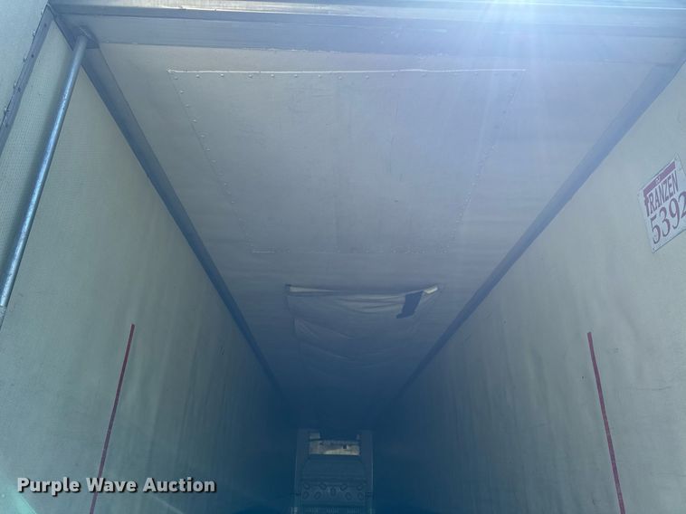 image for item DL7761 2006 Utility Trailer Manufacturer refrigerated van trailer