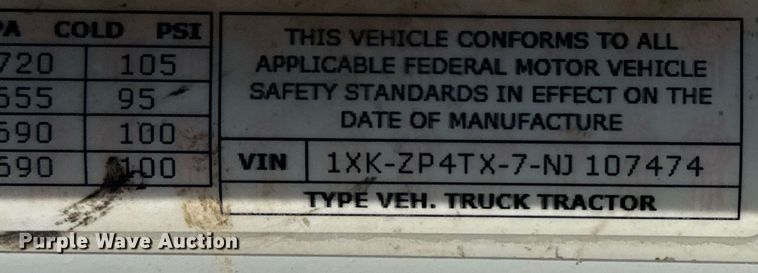 image for item DM5719 2022 Kenworth T880 semi truck