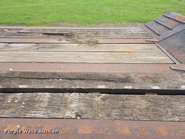 image for item DO7950 1982 Shoals Hercules 40DLBHR lowboy equipment trailer