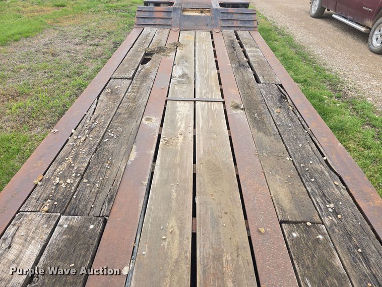 image for item DO7950 1982 Shoals Hercules 40DLBHR lowboy equipment trailer