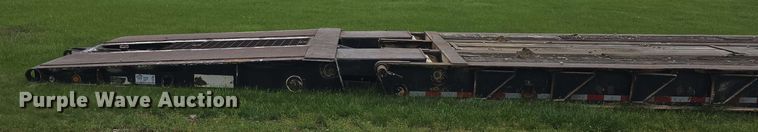image for item DO7950 1982 Shoals Hercules 40DLBHR lowboy equipment trailer