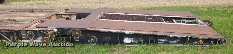image for item DO7950 1982 Shoals Hercules 40DLBHR lowboy equipment trailer