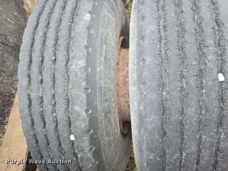 image for item DO7950 1982 Shoals Hercules 40DLBHR lowboy equipment trailer