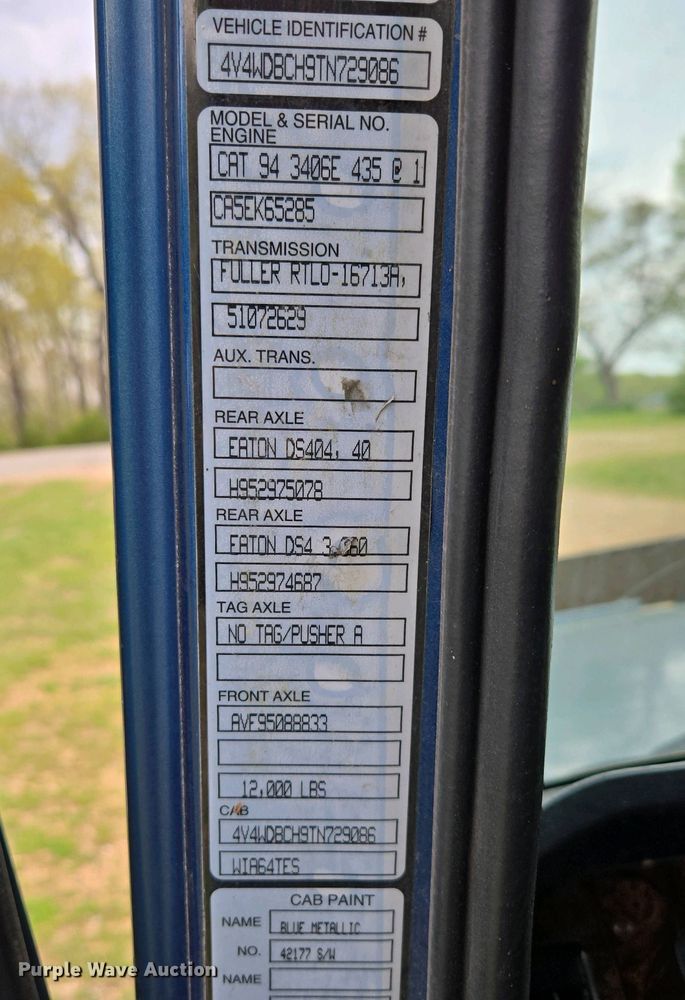 image for item DP6340 1996 Volvo semi truck