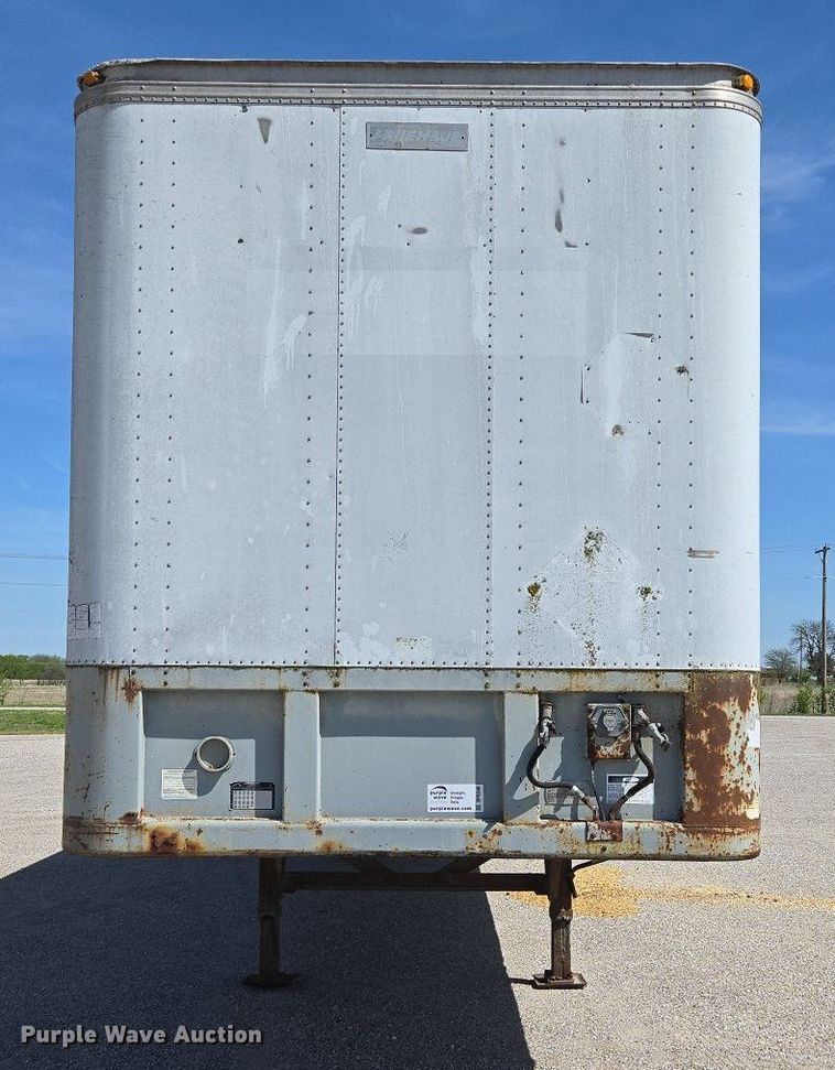 image for item DP6348 1986 Fruehauf FBX-F2-48 dry van trailer