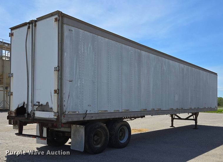 image for item DP6348 1986 Fruehauf FBX-F2-48 dry van trailer