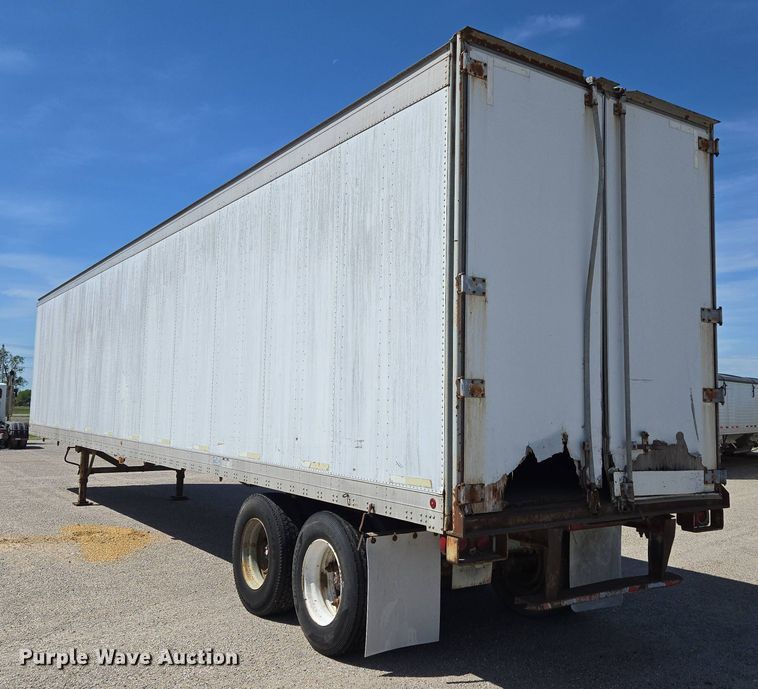 image for item DP6348 1986 Fruehauf FBX-F2-48 dry van trailer