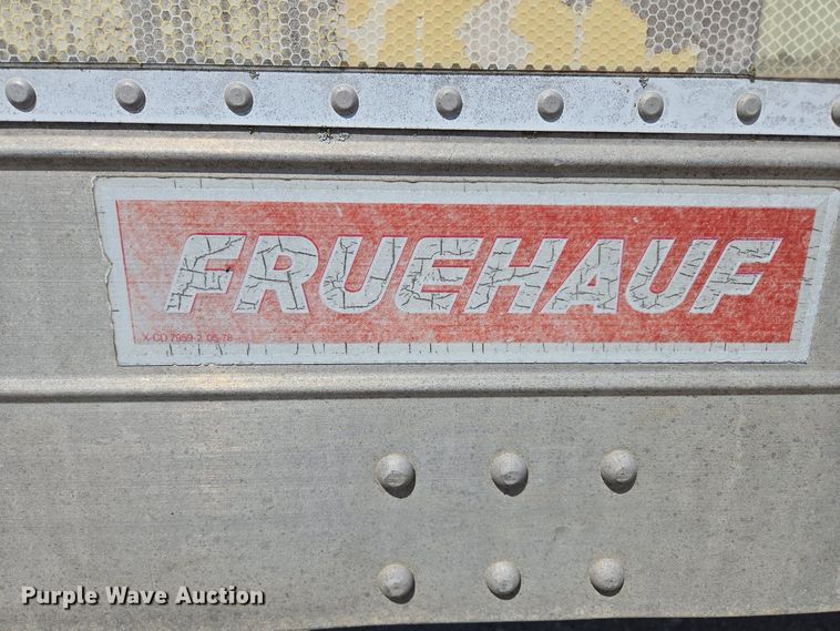 image for item DP6348 1986 Fruehauf FBX-F2-48 dry van trailer