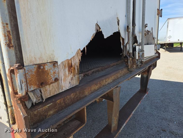 image for item DP6348 1986 Fruehauf FBX-F2-48 dry van trailer