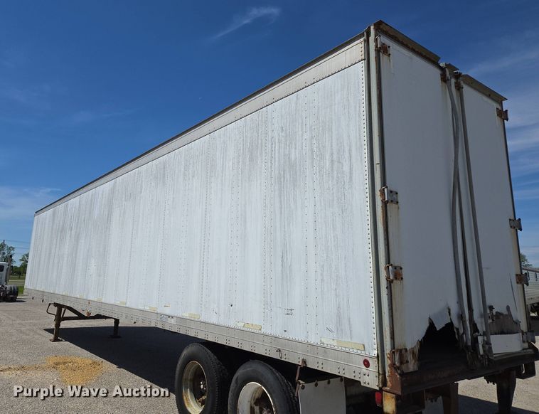 image for item DP6348 1986 Fruehauf FBX-F2-48 dry van trailer