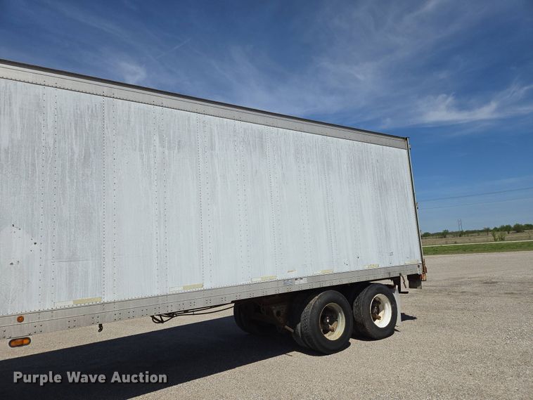 image for item DP6348 1986 Fruehauf FBX-F2-48 dry van trailer