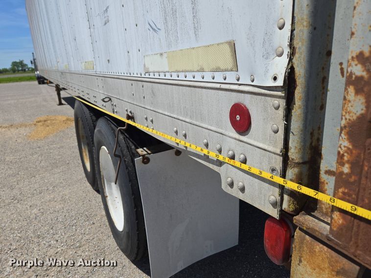image for item DP6348 1986 Fruehauf FBX-F2-48 dry van trailer