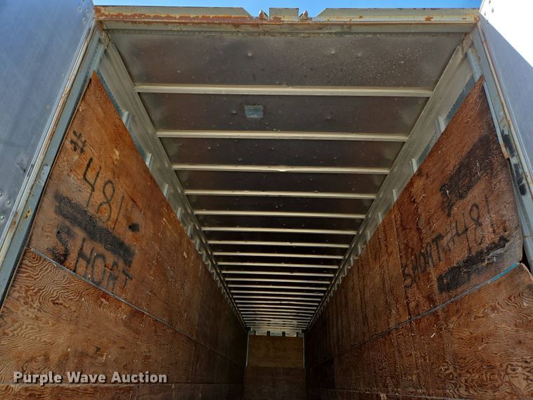 image for item DP6348 1986 Fruehauf FBX-F2-48 dry van trailer