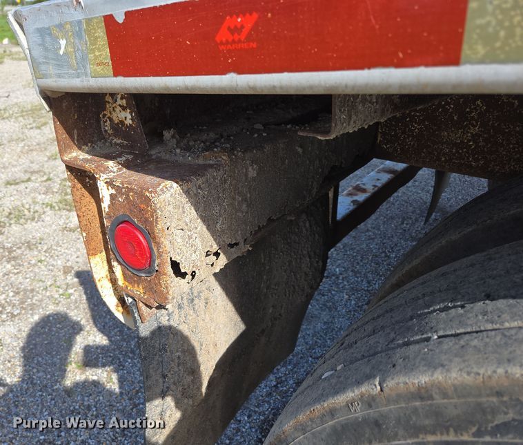 image for item DP6349 2006 Warren Manufacturing Inc. feed delivery trailer