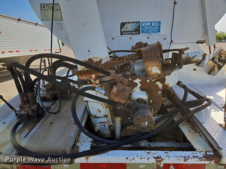 image for item DP6349 2006 Warren Manufacturing Inc. feed delivery trailer